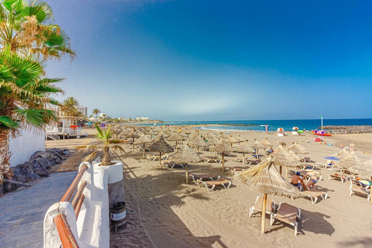 Front Of A Beach Aircon Las Americas Costa Adeje Playa de las Americas (Tenerife) Exterior foto