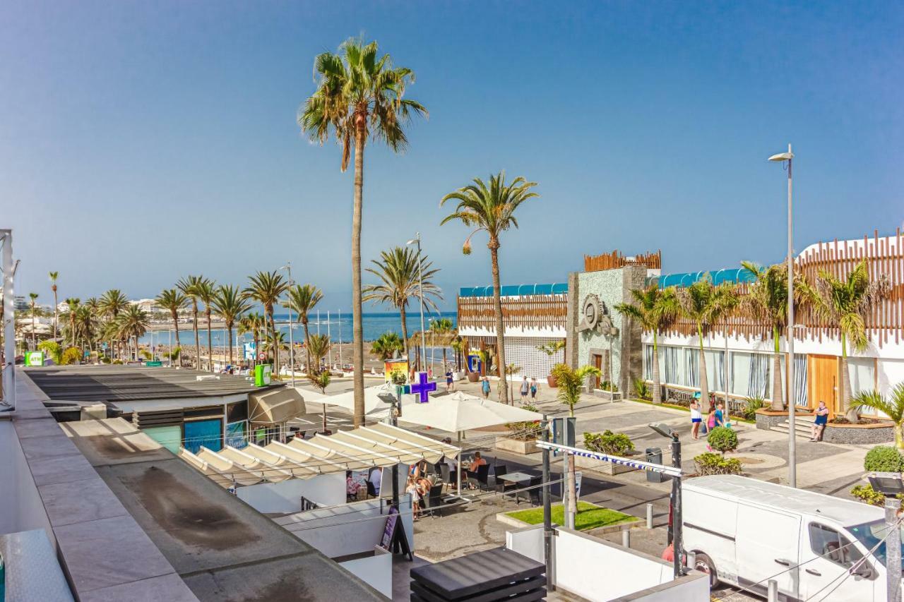 Front Of A Beach Aircon Las Americas Costa Adeje Playa de las Americas (Tenerife) Exterior foto
